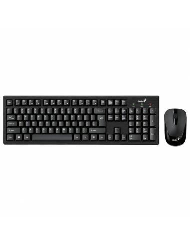 Combo inalambrico Genius KM-8101: teclado completo con numerico y mouse