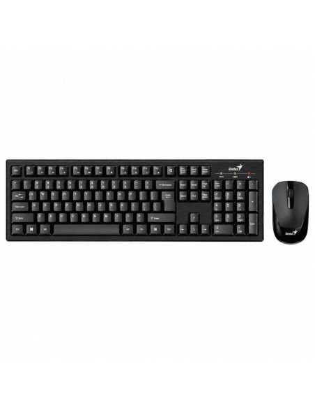 Combo inalambrico Genius KM-8101: teclado completo con numerico y mouse