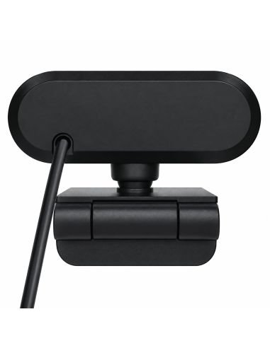 Cámara Web SAT HD 1080P para PC y Portátil, referencia SAT-CW1080ML, detalle de conectores y puertos