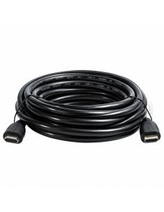 Cable HDMI de 5 metros enrollado, con sus dos conectores dorados 2