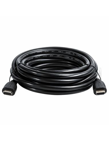 Cable HDMI 5 metros negro con los dos extremos a la vista