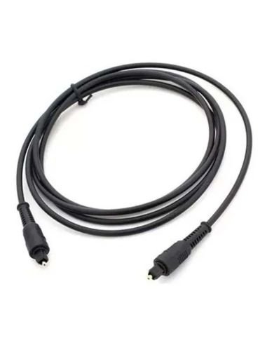 Cable optico digital de audio de 3 metros con conectores Toslink