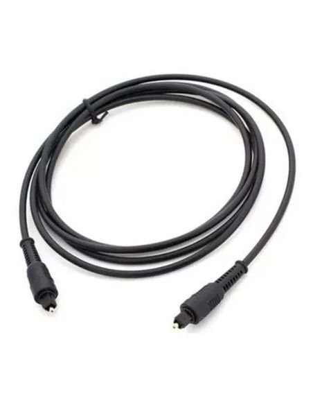 Cable optico digital de audio de 3 metros con conectores Toslink