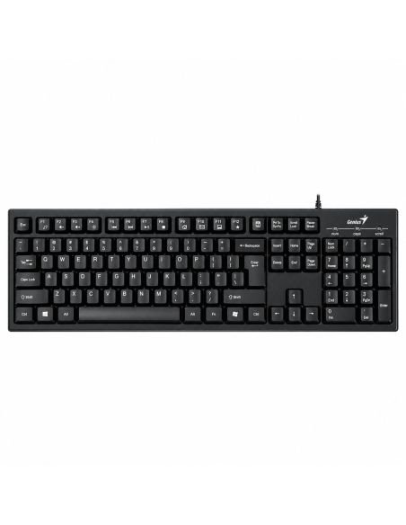 Teclado Genius Smart KB-100 completo con teclado numerico, visto desde arriba