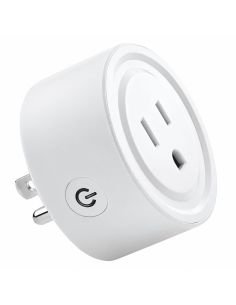 Tomacorriente Inteligente WiFi Tuya Smart Domotica, referencia T-TUYA, vista frontal