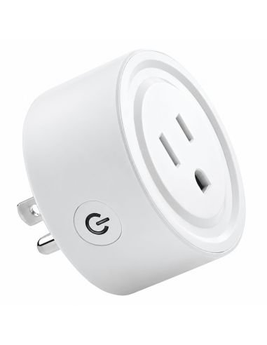 Tomacorriente Inteligente WiFi Tuya Smart Domotica, referencia T-TUYA, vista frontal