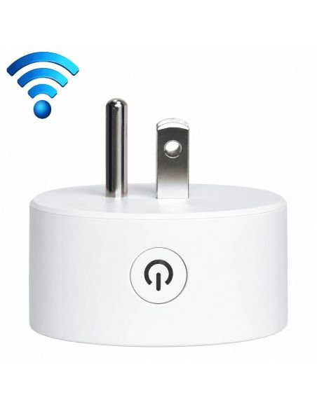 Tomacorriente Inteligente WiFi Tuya Smart Domotica, referencia T-TUYA, vista en ángulo