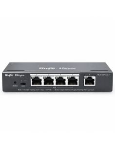 Switch PoE Reyee RG-ES205GC-P 5 Puertos Gigabit 54W, referencia RG-ES205GC-P, vista frontal
