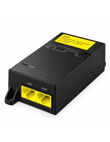Inyector PoE Reyee RG-POE-AT30 1 Puerto Gigabit 31,2W, referencia RG-POE-AT30, vista en ángulo