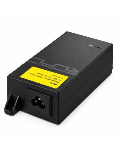 Inyector PoE Reyee RG-POE-AT30 1 Puerto Gigabit 31,2W, referencia RG-POE-AT30, detalle de conectores y puertos