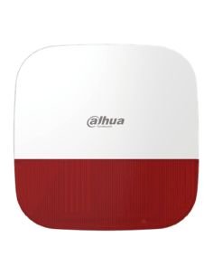 Sirena Exterior Inalámbrica Dahua DHI-ARA13-W2-R 110 dB IP65, vista frontal