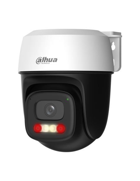 Cámara WiFi Dahua DH-IPC-P3IP-PV-0280B 3MP Exterior Pan Tilt Disuasión IP66, referencia DH-IPC-P3IP-PV-0280B, vista frontal