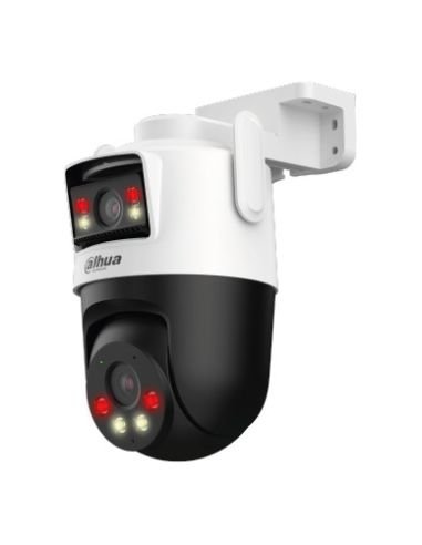 Cámara WiFi Dahua DH-IPC-P3DP-3F-PV Doble Lente 3+3MP Exterior IP66, vista frontal