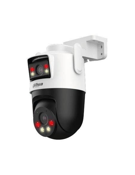 Cámara WiFi Dahua DH-IPC-P3DP-3F-PV Doble Lente 3+3MP Exterior IP66, vista frontal