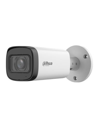 Cámara Bala Dahua DH-HAC-HFW1500RN-Z-A-27135-S3-DIP 5MP Motorizada IR 80m, vista frontal