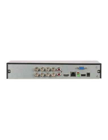 Grabador XVR Dahua DH-XVR5108HS-4KL-I3-T 8 Canales 4K WizSense, vista frontal