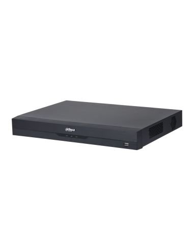 Grabador XVR Dahua DH-XVR5216AN-I3-T 16 Canales 5MP 2 Discos, vista frontal
