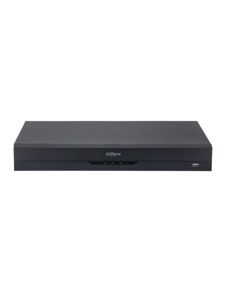 Grabador XVR Dahua DH-XVR5216AN-I3-T 16 Canales 5MP 2 Discos, vista en ángulo