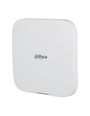 Panel de Alarma Inalámbrico Dahua DHI-ARC3800H-FW2 Hub 2 Ethernet WiFi 4G, detalle de conectores y puertos