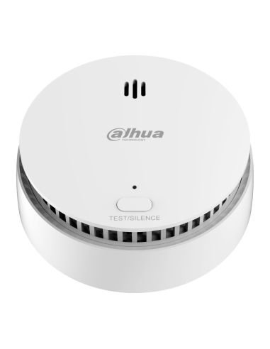 Detector de Humo Inalámbrico Dahua DHI-HY-SA21A-W2 Fotoeléctrico 85 dB, vista frontal