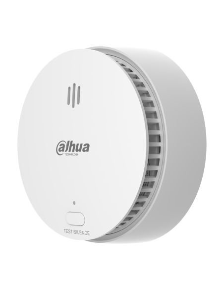 Detector de Humo Inalámbrico Dahua DHI-HY-SA21A-W2 Fotoeléctrico 85 dB, vista en ángulo