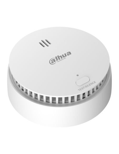 Detector de Humo Inalámbrico Dahua DHI-HY-SA21A-W2 Fotoeléctrico 85 dB, detalle de conectores y puertos