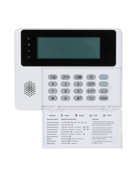 Teclado LCD Inalámbrico Dahua DHI-ARK30C-RW2 con Lector de Tarjeta, otra vista