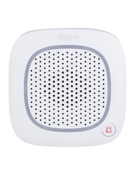 Sirena con Intercomunicador Inalámbrica Dahua DHI-ARA14-W2 Audio Bidireccional, vista en ángulo