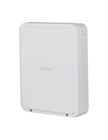 Transmisor Multi E/S Inalámbrico Dahua DHI-ARM9A4-P-W2 16 Entradas 4 Salidas, vista frontal