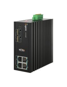 Switch PoE Industrial Wi-Tek SP3006F 4 Puertos Gigabit 2 SFP 120W, vista principal