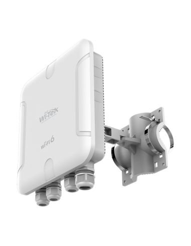 Access Point Exterior Direccional Wi-Tek WI-AP520AX-D WiFi 6 AX5400 IP67, vista 5