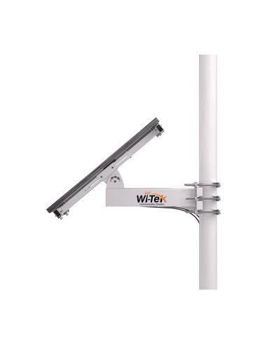 Soporte para Panel Solar Wi-Tek WI-BRKP133 en Poste, vista 3