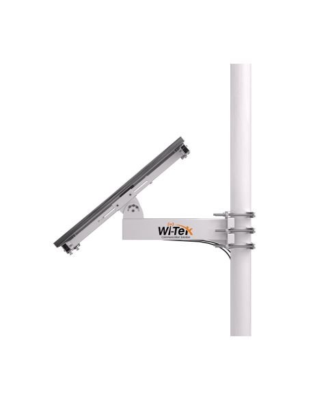 Soporte para Panel Solar Wi-Tek WI-BRKP133 en Poste, vista 3
