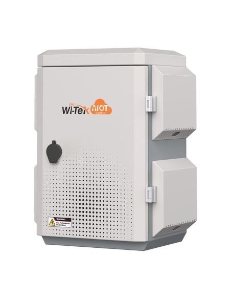 Caja de Exterior IP55 Wi-Tek WI-IOTBOX01-V3 300x400x220 mm con Ventilador, vista 2