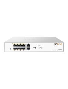 Switch PoE Cloud Gigabit Wi-Tek WI-PCES310G 8 Puertos PoE 2 Uplink 110W, vista principal