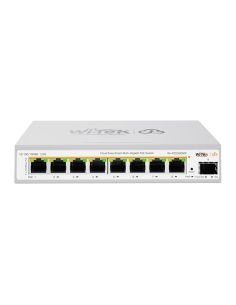 Switch PoE Cloud Wi-Tek WI-PCES509GF 8 Puertos 2.5G 1 SFP+ 10G 130W, vista principal