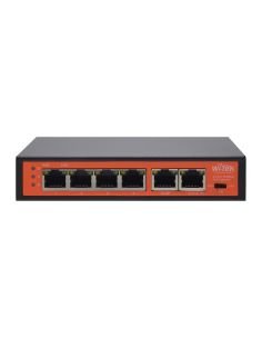 Extensor PoE Wi-Tek WI-PE51E 60W 4 Salidas con VLAN, vista principal 2
