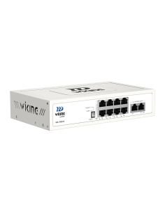 Switch PoE Wi-Tek WK-PS210-V2 8 Puertos PoE 10/100 2 Uplink 76W, vista principal 2