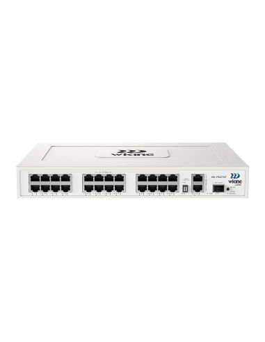 Switch PoE Wi-Tek WK-PS227GF 24 Puertos PoE 2 Gigabit 1 SFP 270W, vista principal