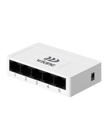 Switch Wi-Tek WK-S205 5 Puertos 10/100 No Administrable, vista 3