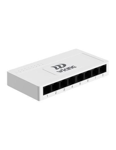 Switch Wi-Tek WK-S208 8 Puertos 10/100 No Administrable, vista 2