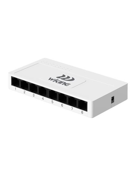 Switch Gigabit Wi-Tek WK-S308 8 Puertos 10/100/1000 No Administrable, vista 3
