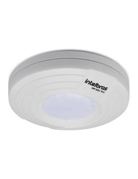 Sensor de Movimiento de Techo Intelbras IVP-3011-TETO 360° con Cable, vista 2