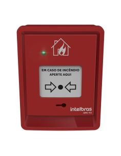 Accionador Manual de Incendio Intelbras AMC-421 Convencional Rearmable, vista principal