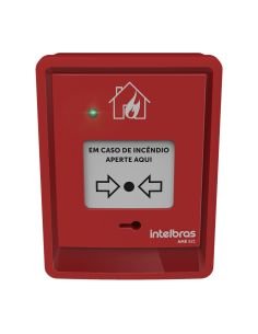 Accionador Manual de Incendio Intelbras AME-521 Direccionable Rearmable, vista principal
