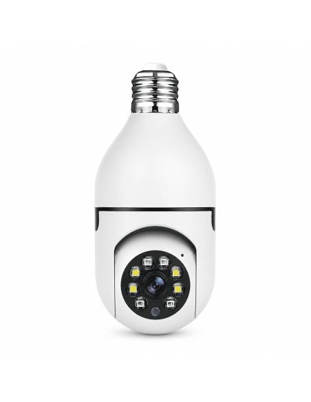 Cámara Bombillo Robot E27 360, referencia BOMBILLO-ROBOT, vista en ángulo