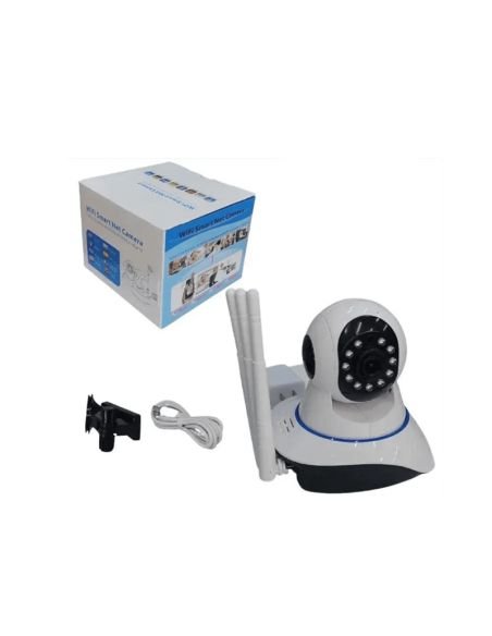 Cámara Robotica 3 Antenas 1.3MP 720P, referencia IPC-V380-3A, vista en ángulo