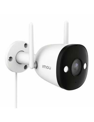 Cámara WiFi IMOU Bullet 5MP 3K Exterior IP67, referencia IPC-K3DN-5H0WF-0280B-IMOU, detalle de conectores y puertos