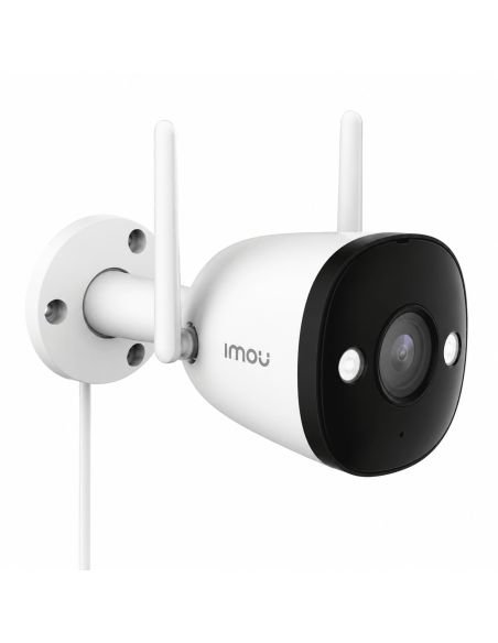 Cámara WiFi IMOU Bullet 5MP 3K Exterior IP67, referencia IPC-K3DN-5H0WF-0280B-IMOU, detalle de conectores y puertos