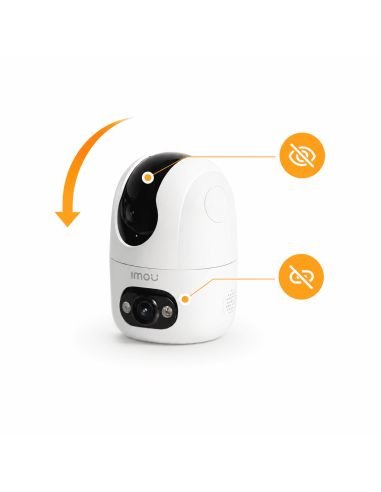 Cámara WiFi IMOU Ranger 2 Dual 10MP Interior, referencia IPC-S20EN-10M0S-IMOU, detalle de conectores y puertos